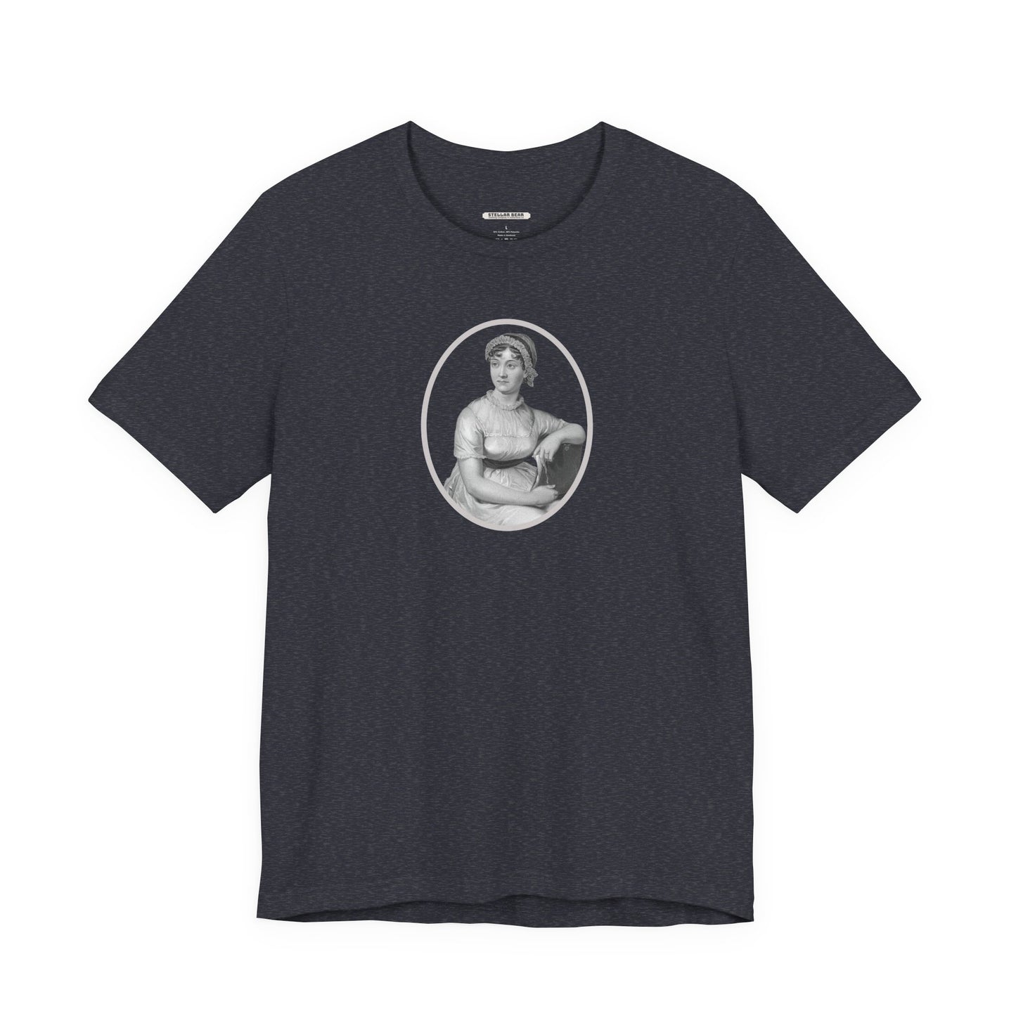 Jane Austen Portrait Vintage Graphic T-Shirt