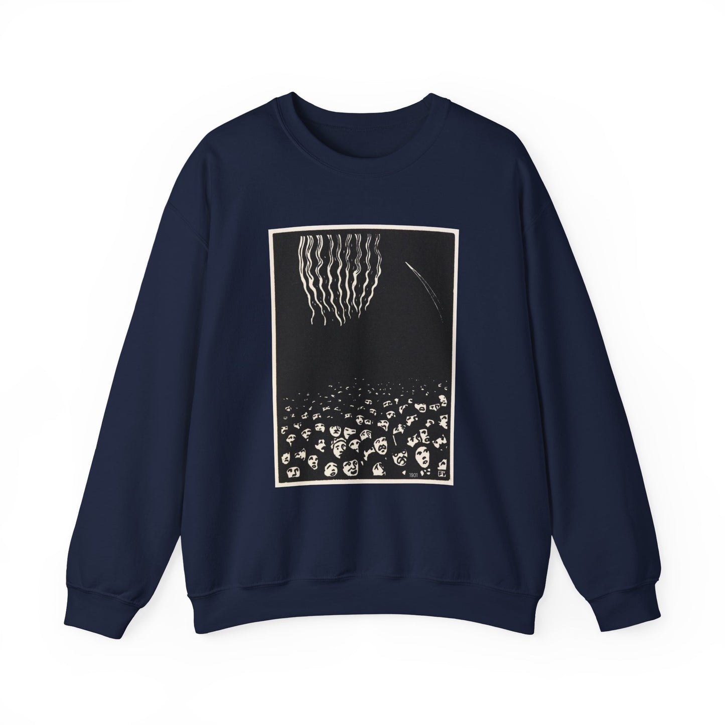 Fireworks at the World's Fair 1901 Vintage Graphic Sweatshirt