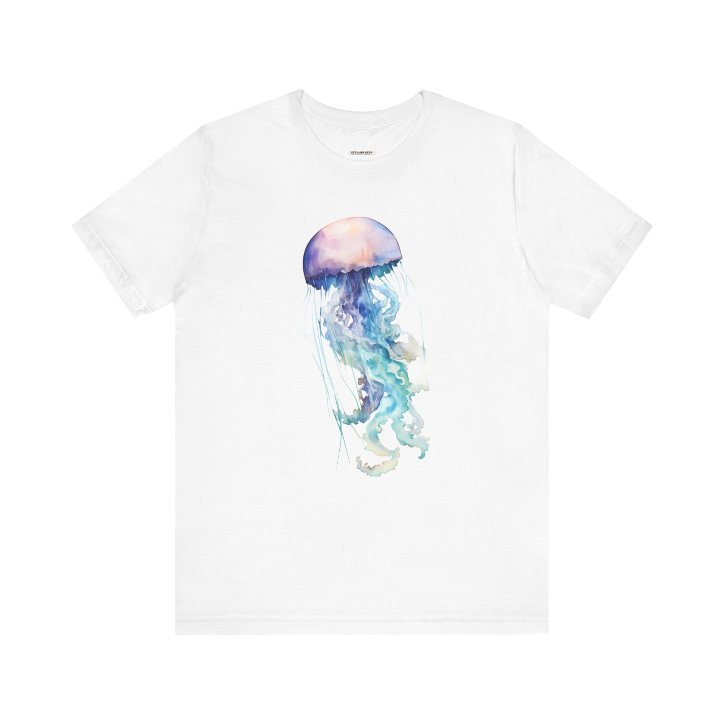 Jellyfish Lavender Green Graphic T-Shirt