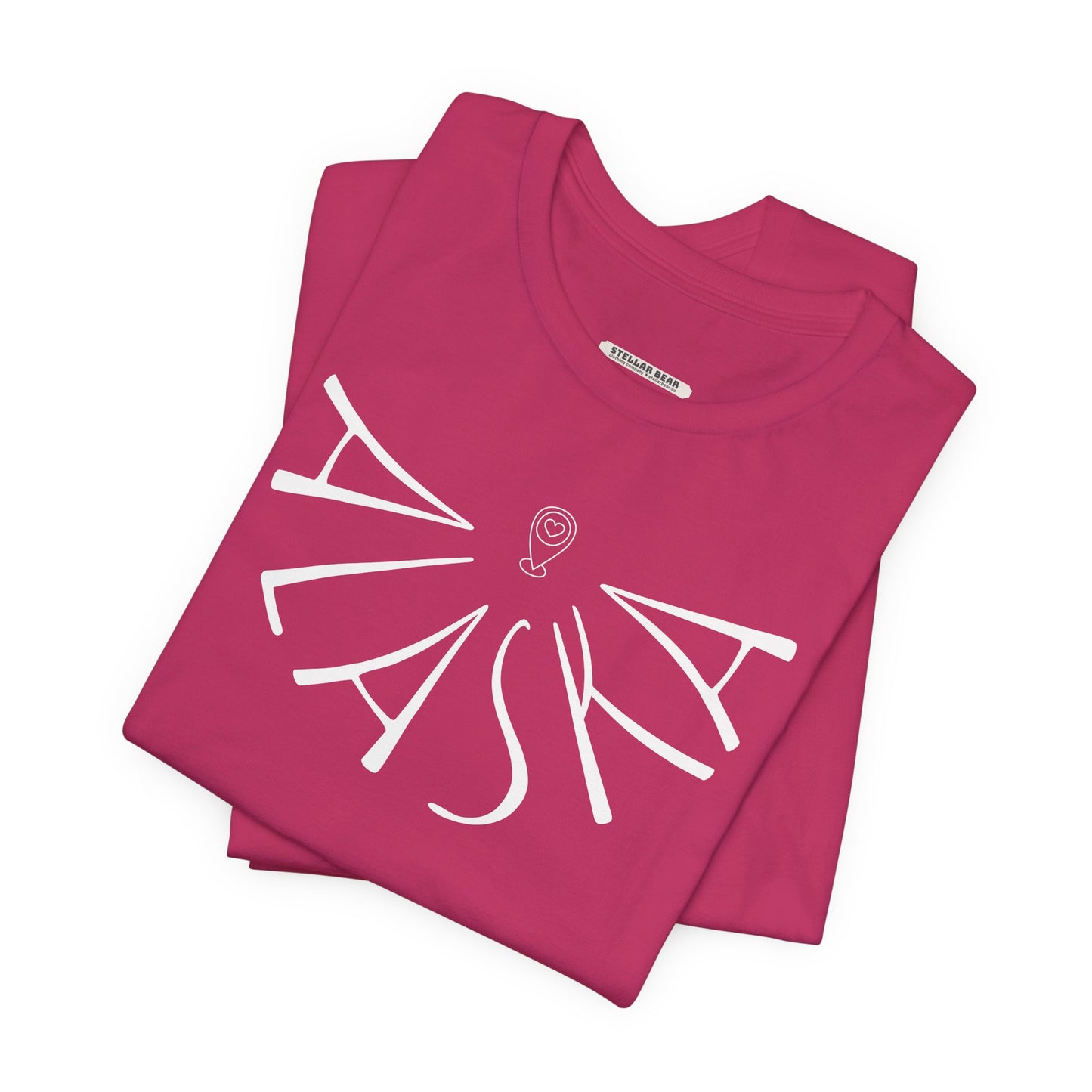 Alaska Liquid Letters Graphic T-Shirt