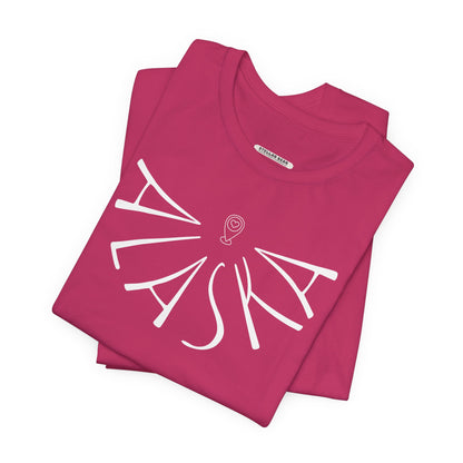 Alaska Liquid Letters Graphic T-Shirt