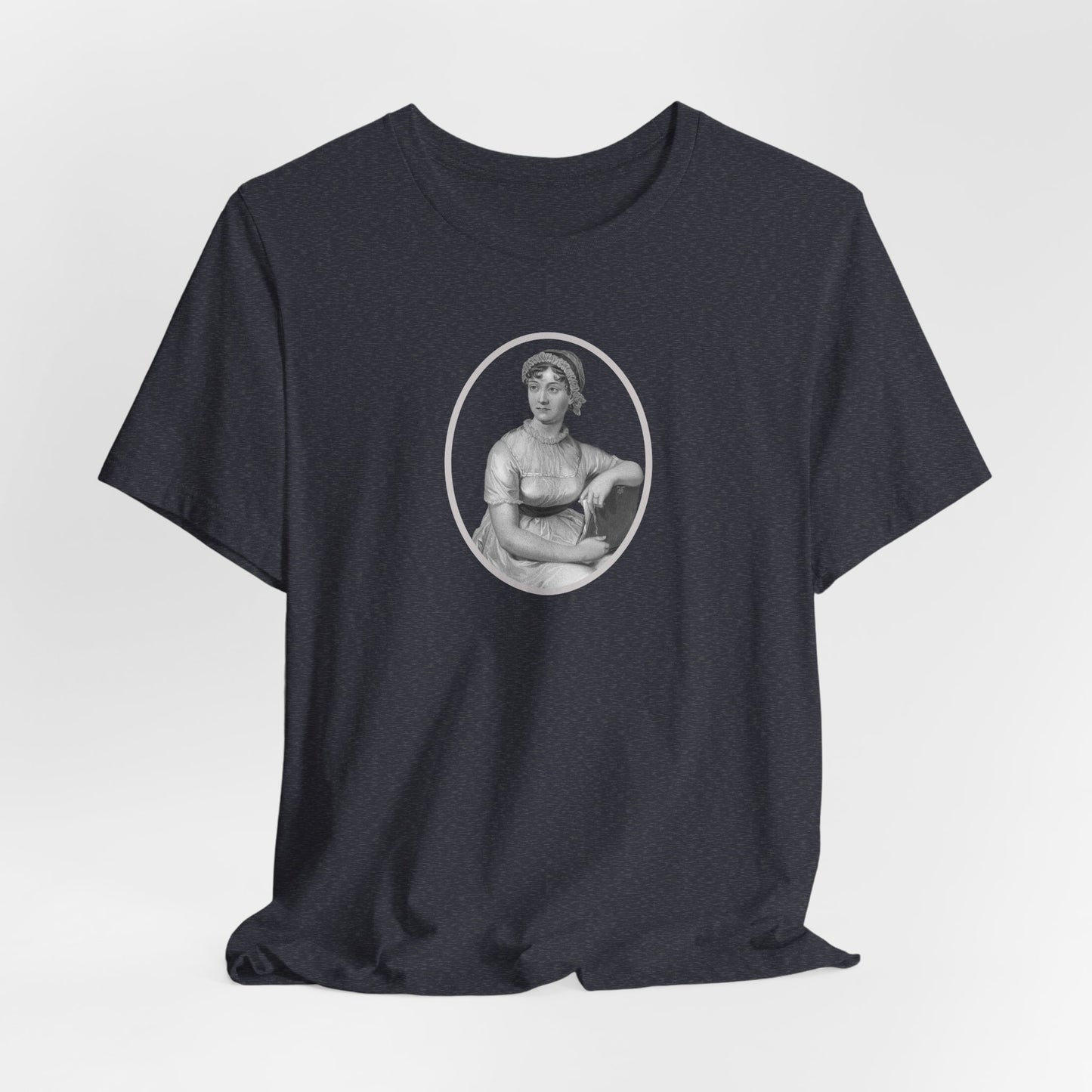 Jane Austen Portrait Vintage Graphic T-Shirt
