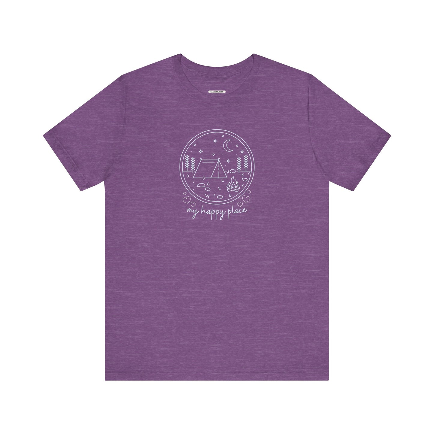 My Happy Place (Camping) Graphic T-Shirt
