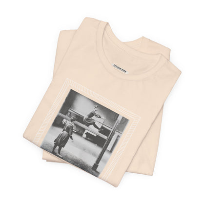 On the Balance Beam 1902 Vintage Graphic T-Shirt