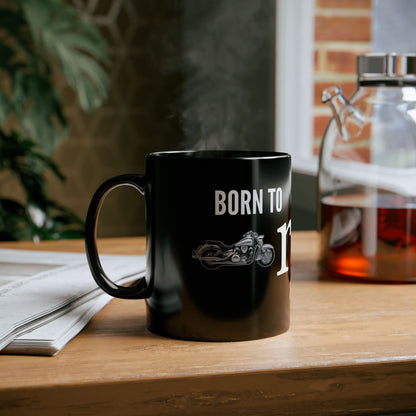 Born to Ride Forced to Work Graphic Mug