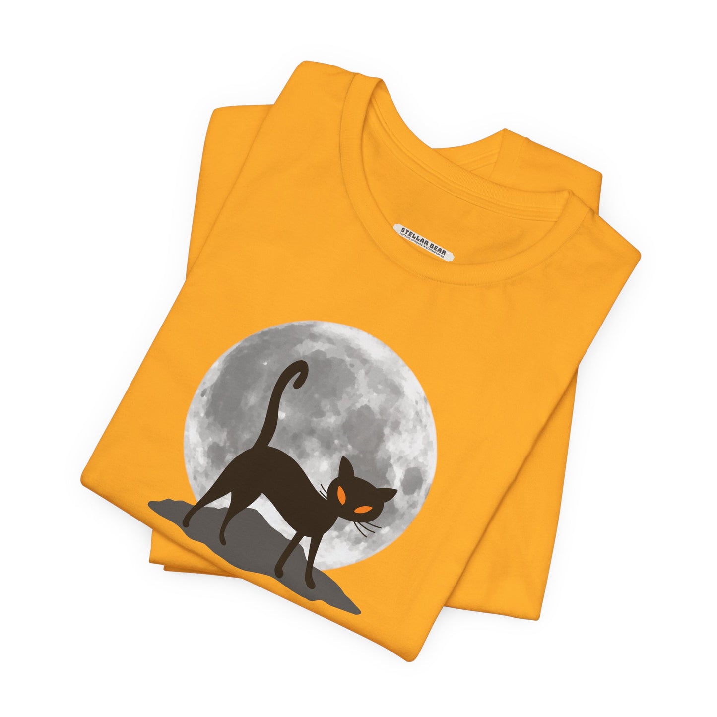 Cat Moon Graphic T-Shirt