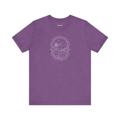 In a World Full of Waves, Be the Lighthouse Graphic T-Shirt