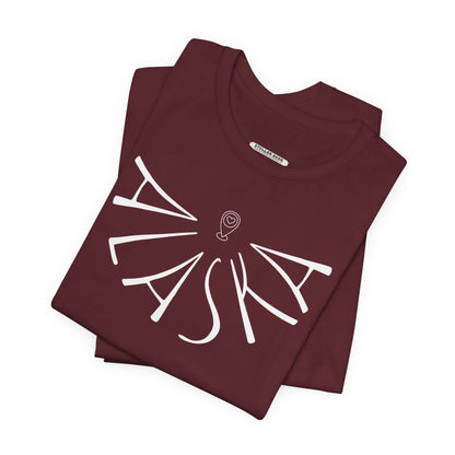 Alaska Liquid Letters Graphic T-Shirt