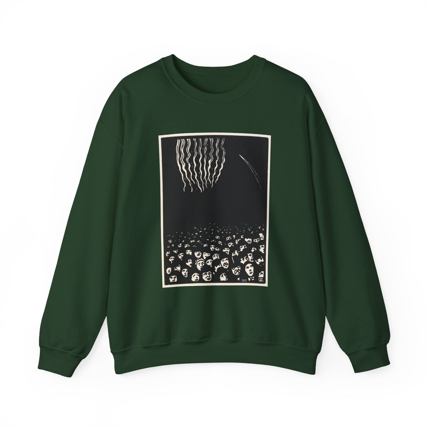 Fireworks at the World's Fair 1901 Vintage Graphic Sweatshirt