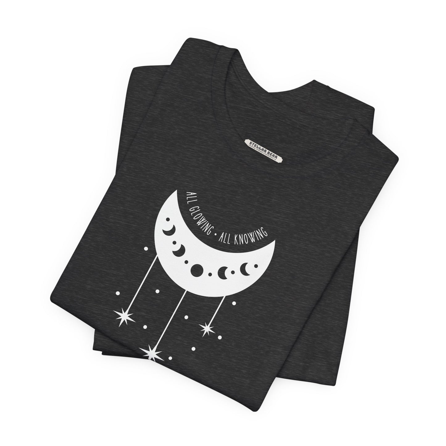All Glowing All Knowing Moon Graphic T-Shirt