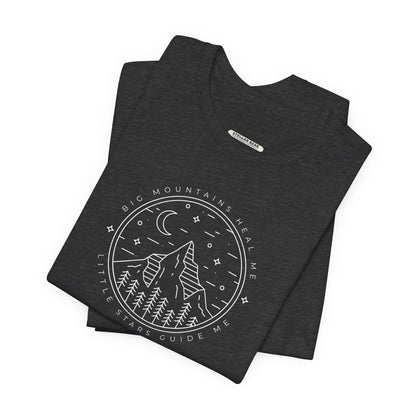 Big Mountains Heal Me, Little Stars Guide Me Graphic T-Shirt