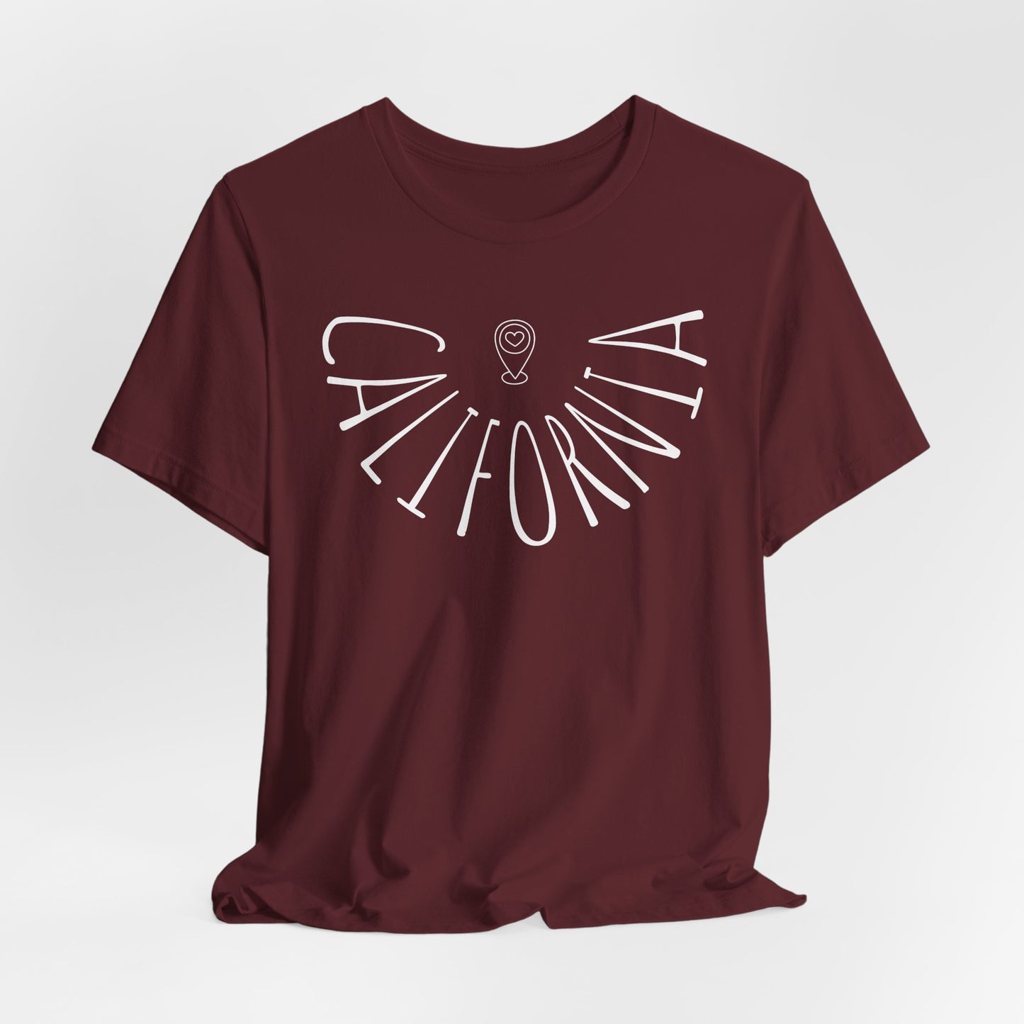 California Liquid Letters Graphic T-Shirt