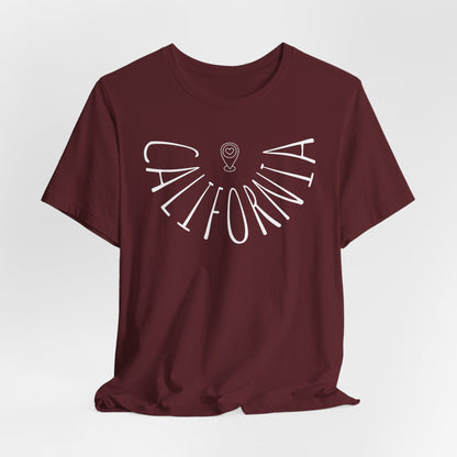 California Liquid Letters Graphic T-Shirt