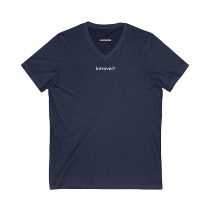 Introvert V-Neck T-Shirt