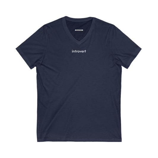 Introvert V-Neck T-Shirt