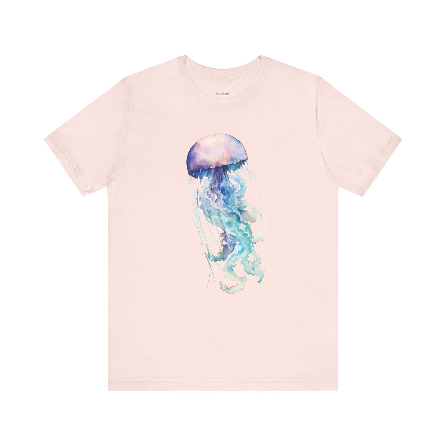 Jellyfish Lavender Green Graphic T-Shirt