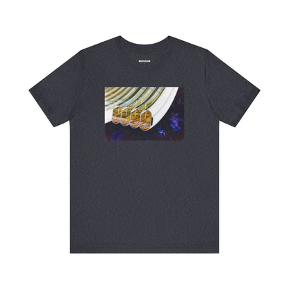 Space Colony Agricultural Modules, NASA 1970 Illustration Vintage Graphic T-Shirt