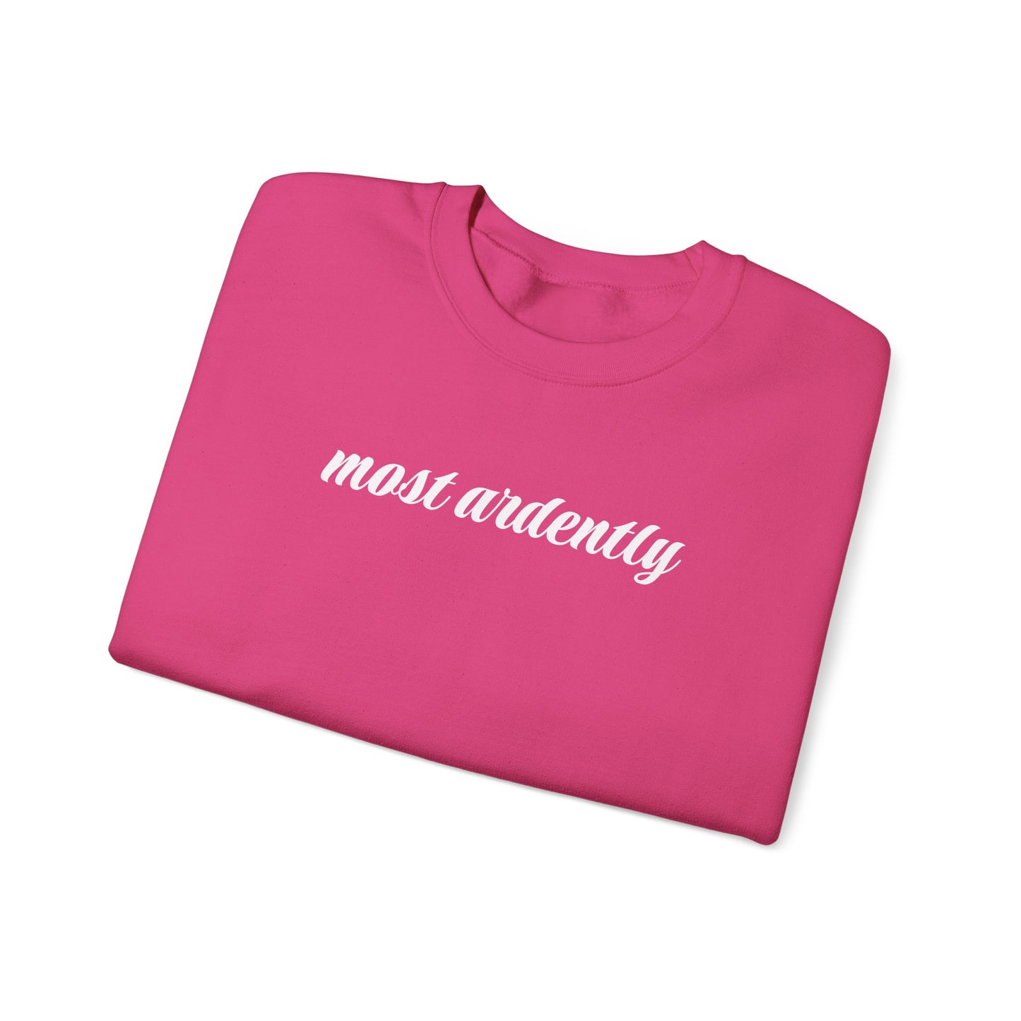 Most Ardently Minimalist Style Sweatshirt (Jane Austen)