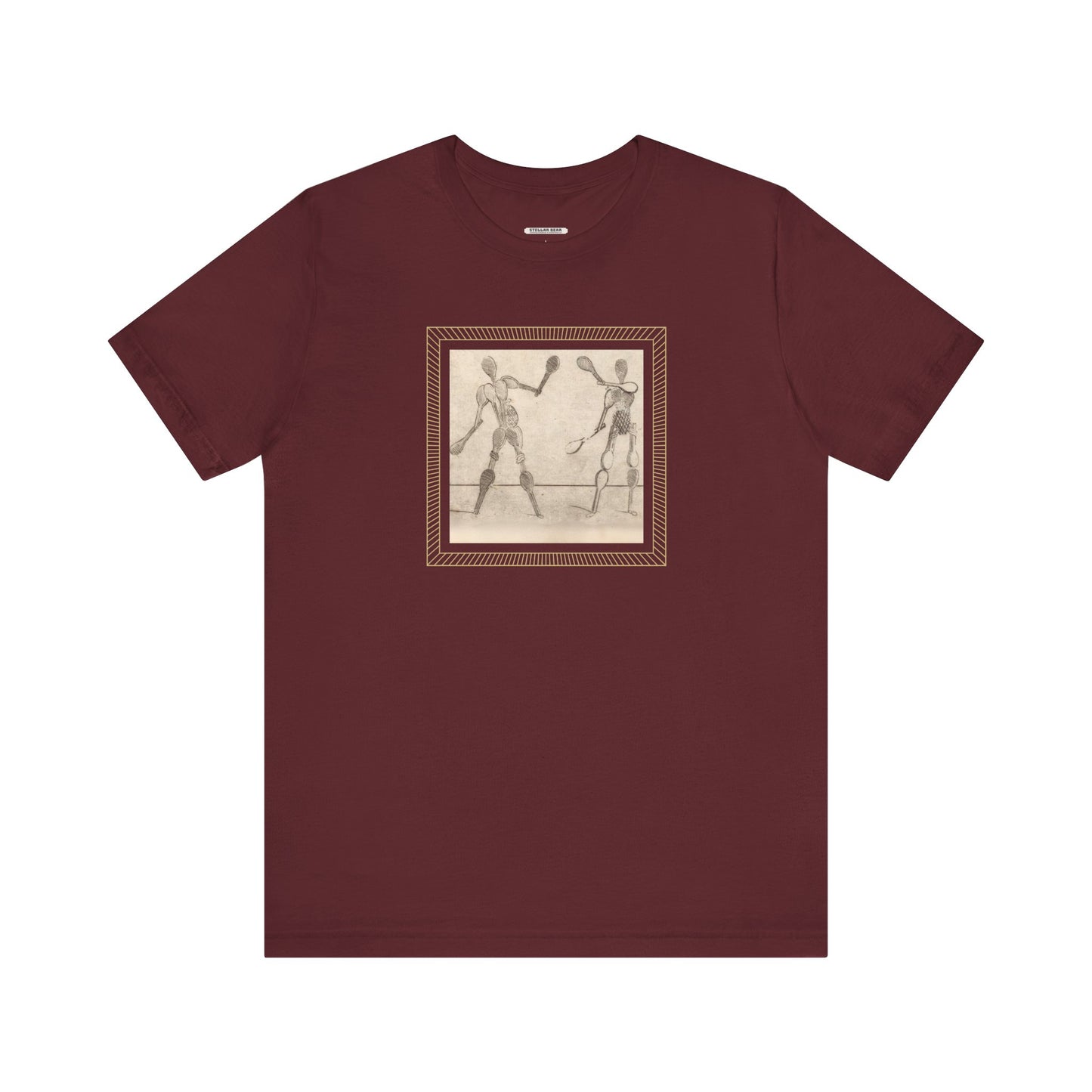 Rackets by Giovanni Battista Bracelli 1624 Vintage Graphic T-Shirt