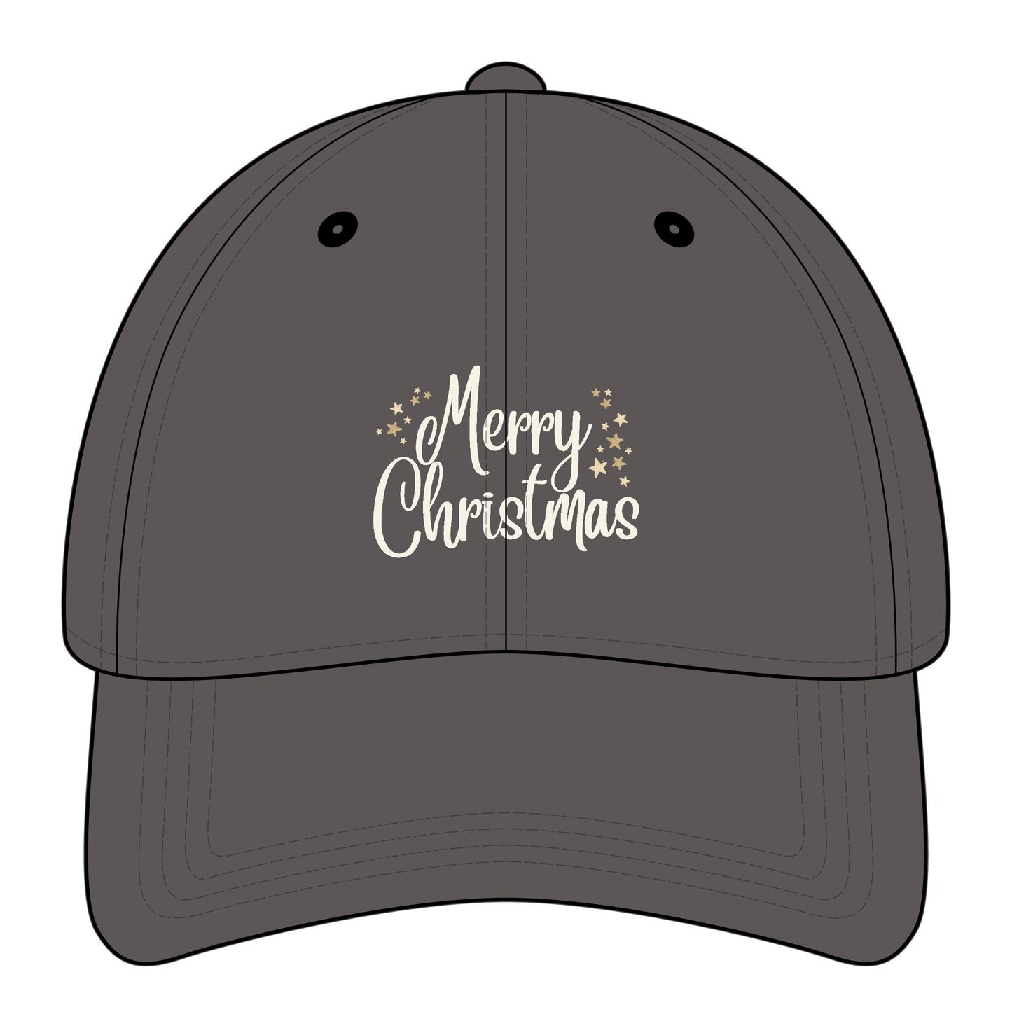 Merry Christmas Graphic Cap