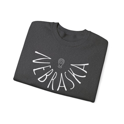 Nebraska Liquid Letters Graphic Sweatshirt