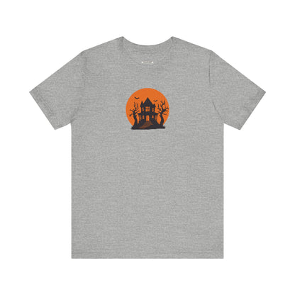 Haunted House Graphic T-Shirt