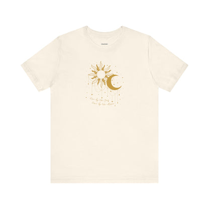 Live by the Sun, Love by the Moon Graphic T-Shirt