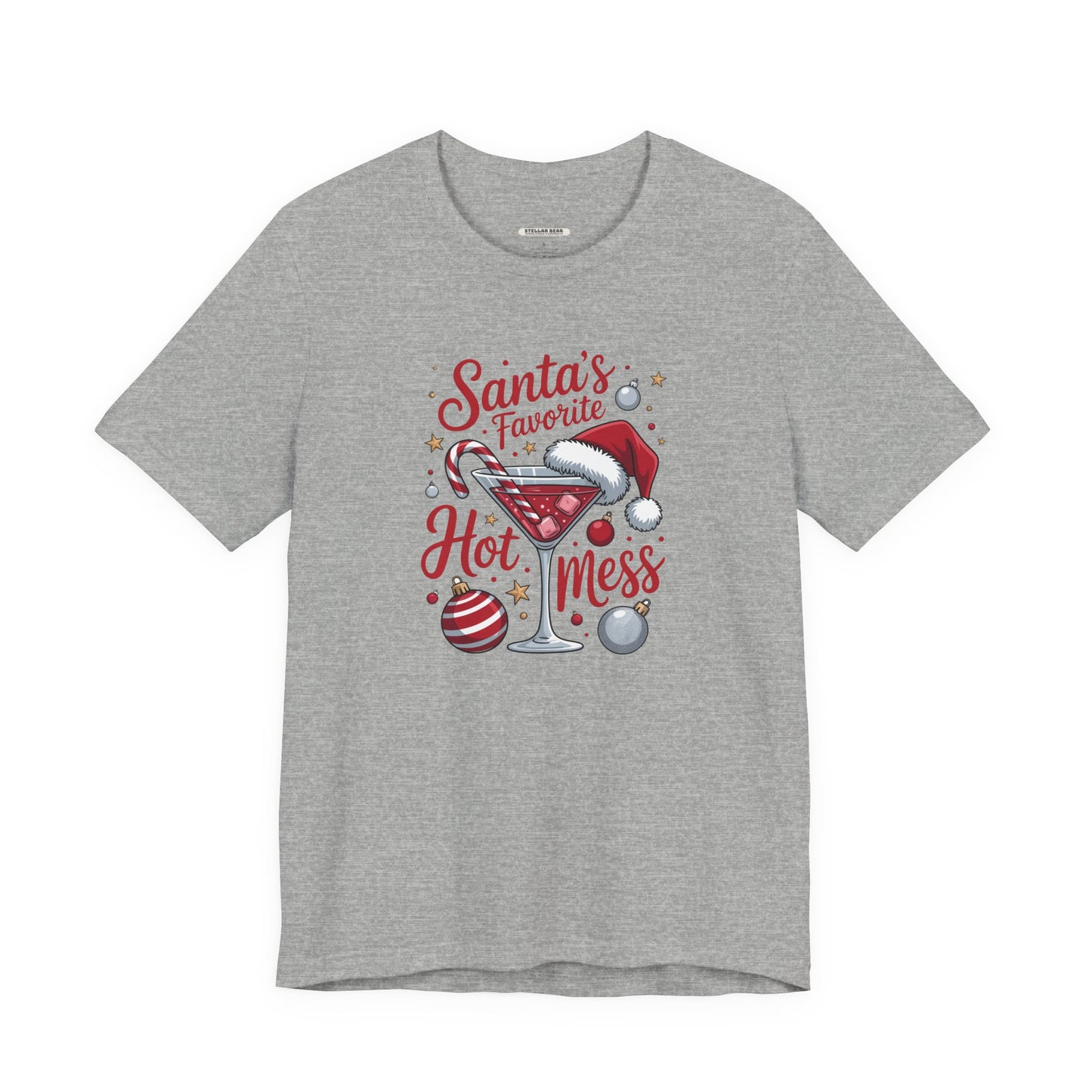 Santa's Hot Mess Graphic T-Shirt