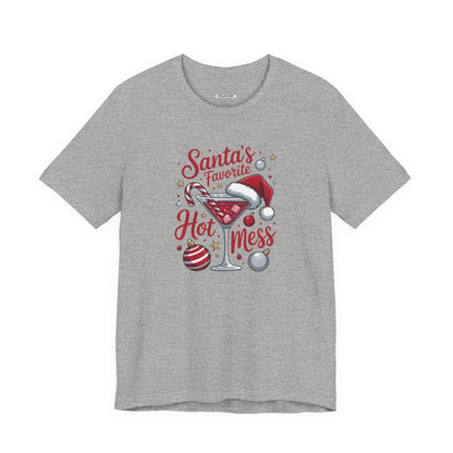 Santa's Hot Mess Graphic T-Shirt
