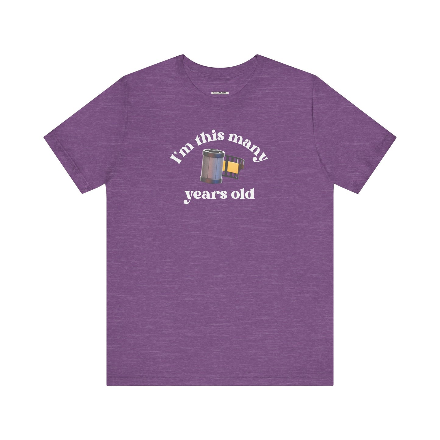 I'm This Many Years Old (Roll of Film) Graphic T-Shirt