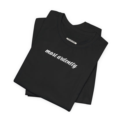 Most Ardently Minimalist Style T-Shirt (Jane Austen)