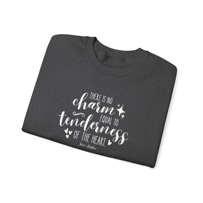 There Is No Charm Equal to Tenderness of the Heart Quote Graphic Sweatshirt (Jane Austen)
