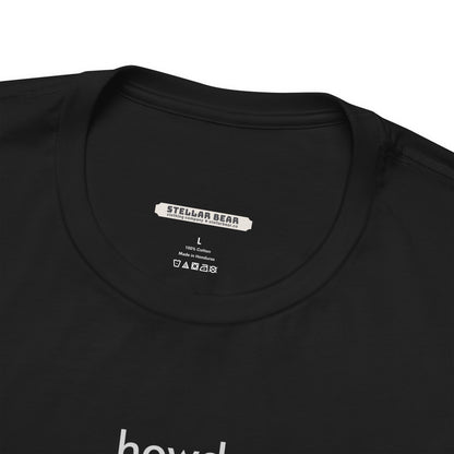Howdy Minimalist Style T-Shirt