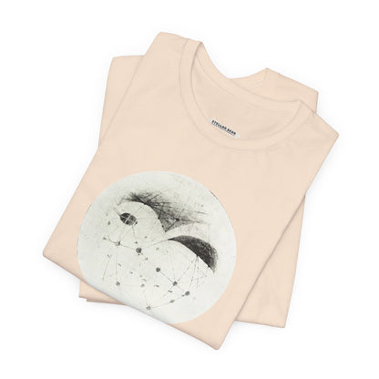 Longitude 120° on the Meridian of Mars 1895 Illustration Vintage Graphic T-Shirt