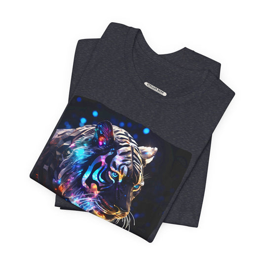 Tiger Holographic Graphic T-Shirt