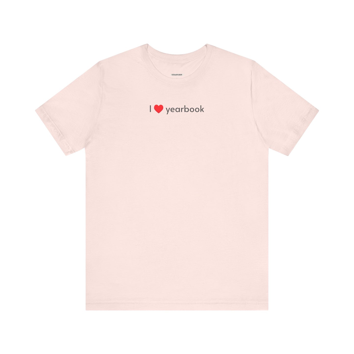I Love Yearbook Minimalist Style T-Shirt