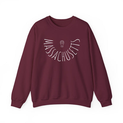 Massachusets Liquid Letters Sweatshirt