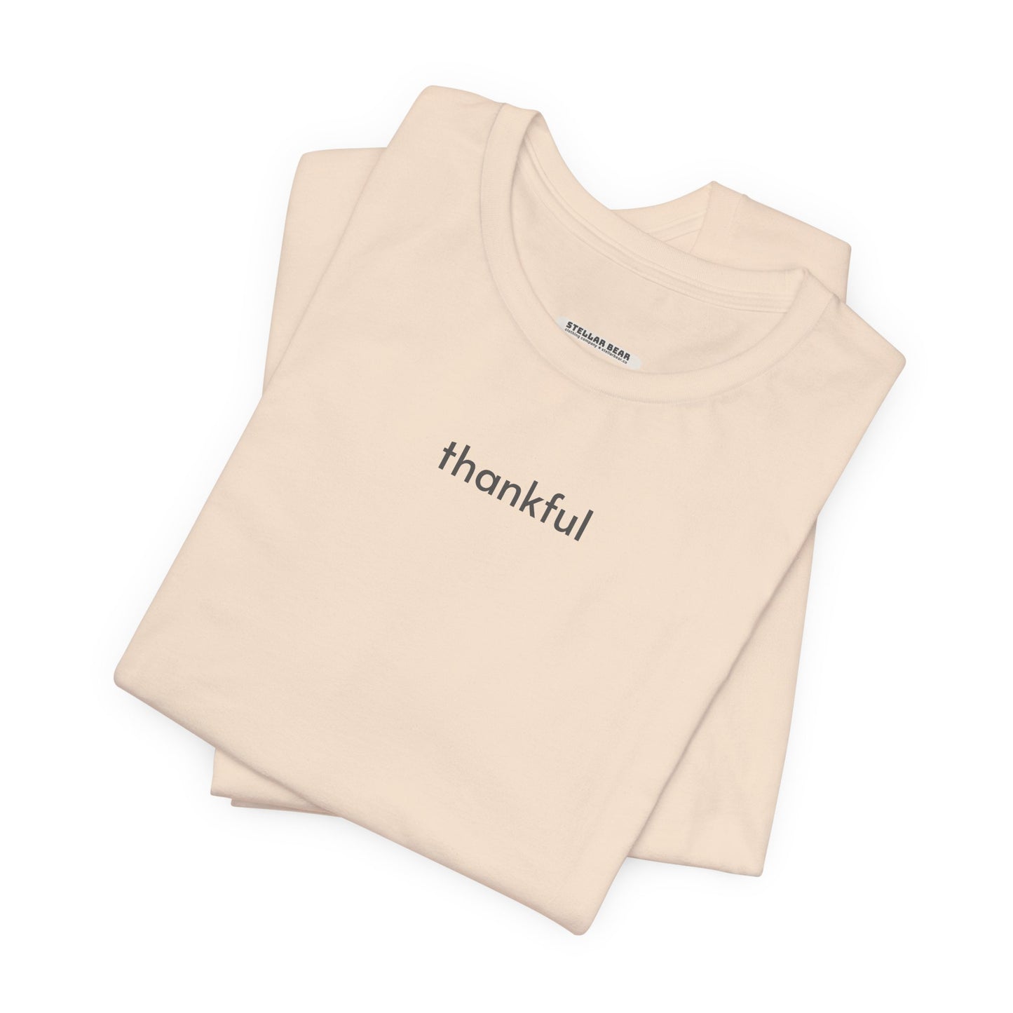 Thankful Minimalist Style T-Shirt