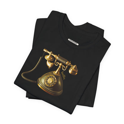 Telephone Hello Vintage Objects Graphic T-Shirt