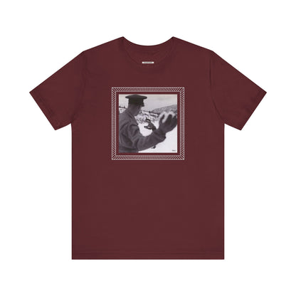 Snowball Fight, Marines, 1940 Vintage Graphic T-Shirt