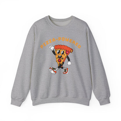 Pizza-Powered Graphic Sweatshirt