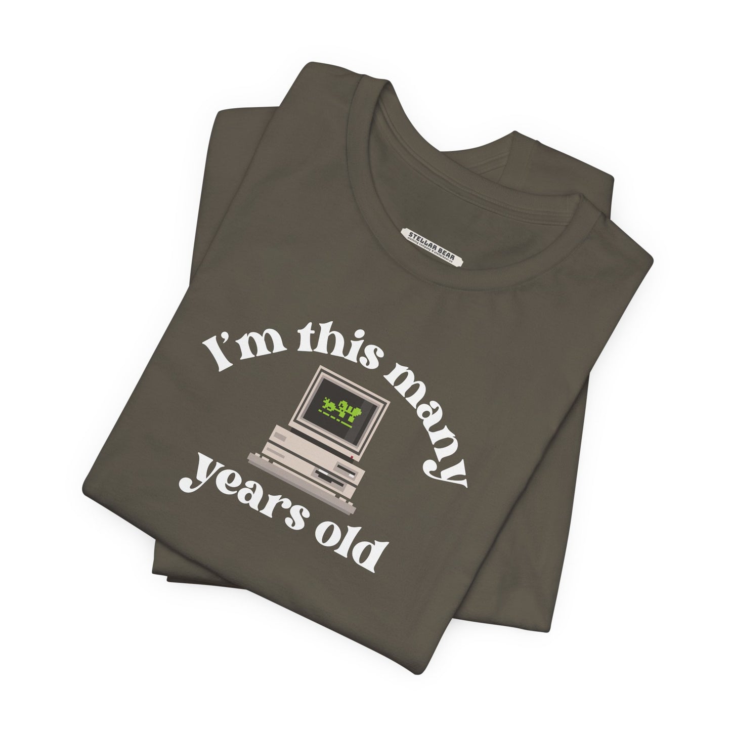 I'm This Many Years Old (Computer) Graphic T-Shirt