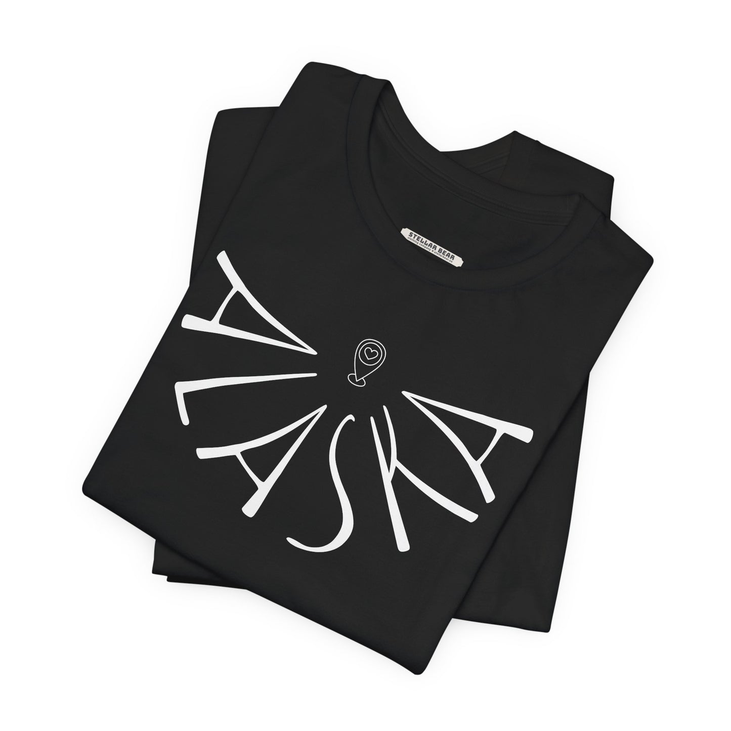 Alaska Liquid Letters Graphic T-Shirt