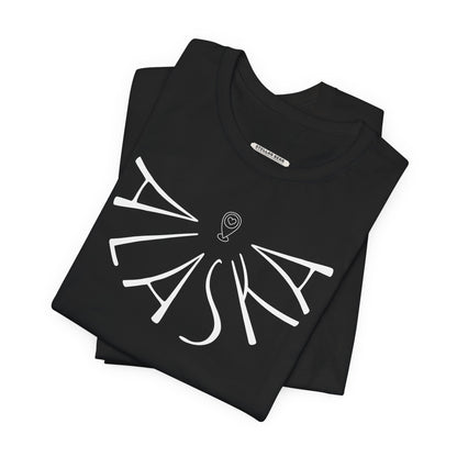 Alaska Liquid Letters Graphic T-Shirt