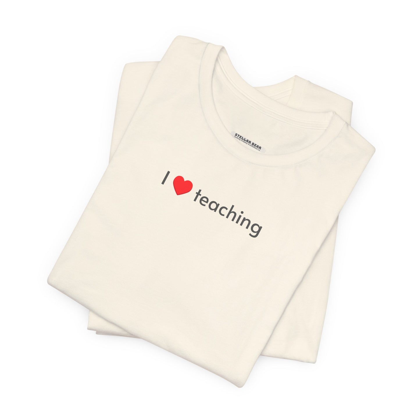 I Love Teaching Minimalist Style T-Shirt