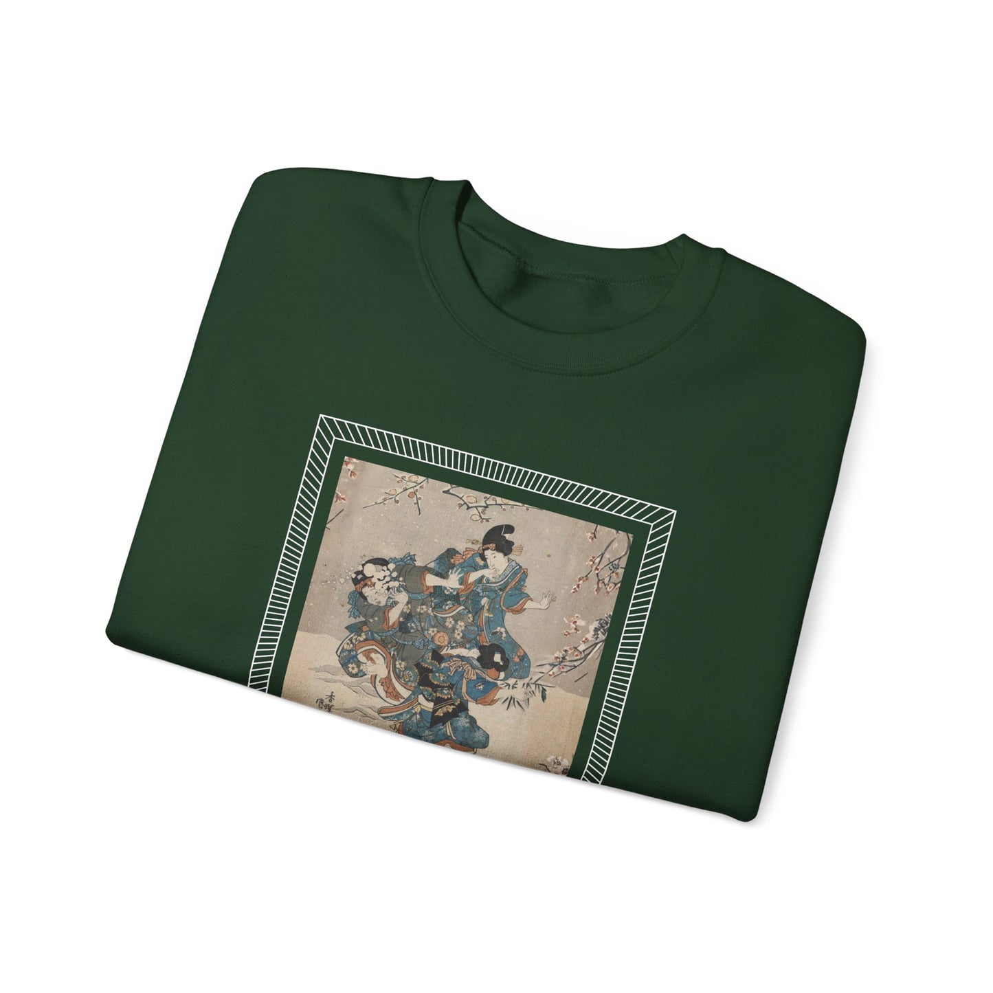 Snowball Fight 1830 Vintage Graphic Sweatshirt