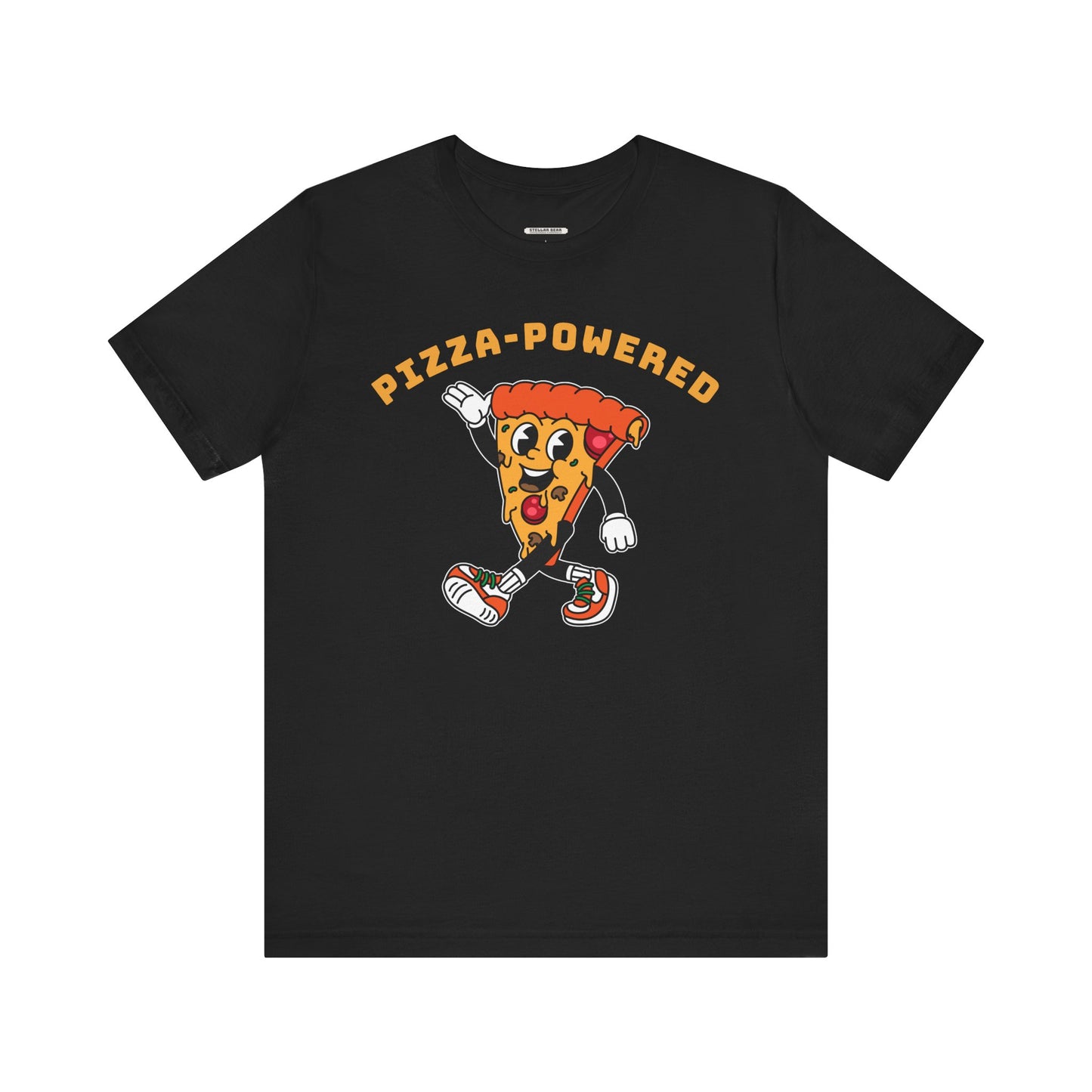 Pizza-Powered Graphic T-Shirt