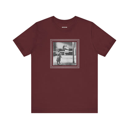 On the Balance Beam 1902 Vintage Graphic T-Shirt