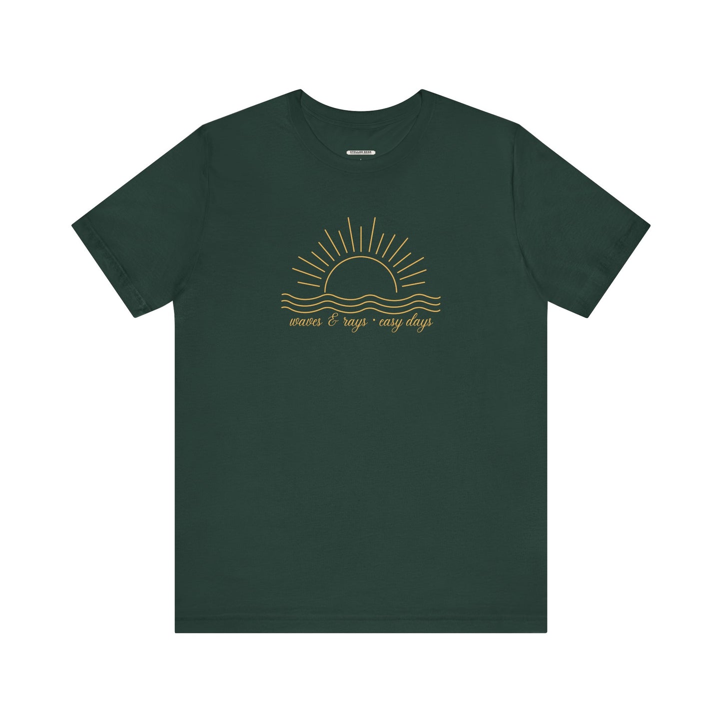 Waves & Rays, Easy Days Graphic T-Shirt