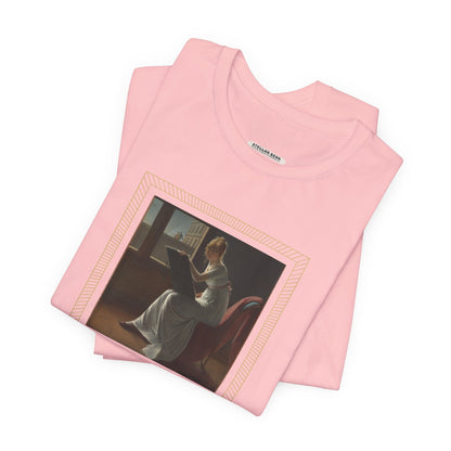 Woman Artist by Painter Marie Denise Villers 1801 Vintage Graphic T-Shirt
